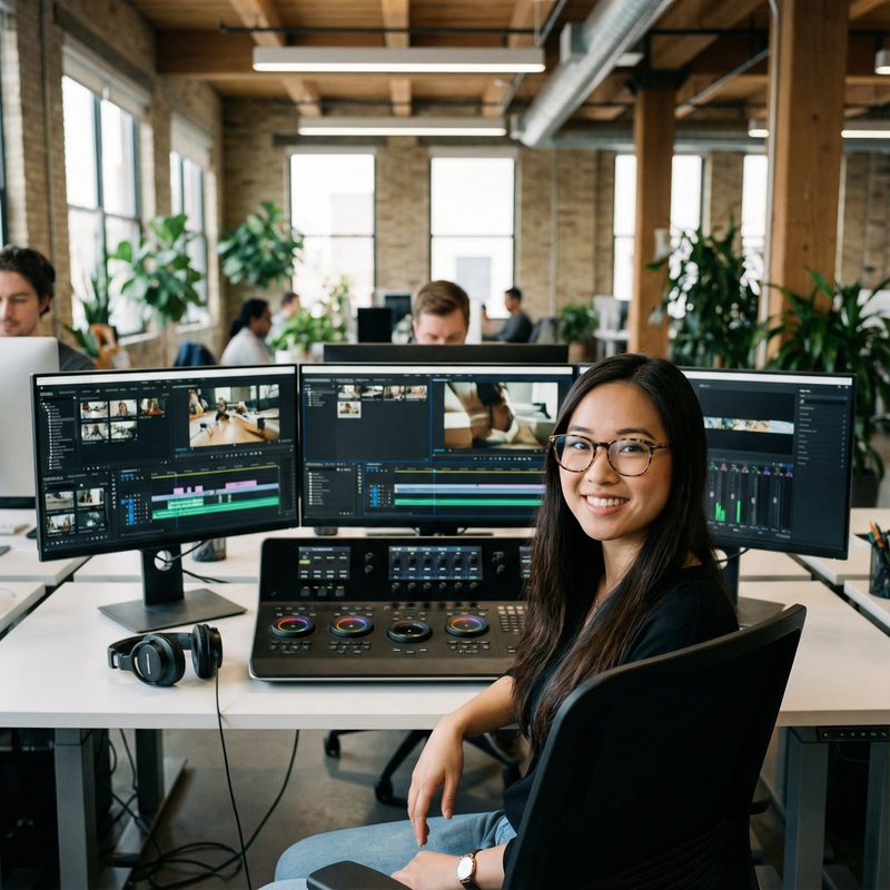 海角网后期制作总监王剪辑